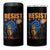 Starry Night Resist Frog 4 in 1 Can Cooler Tumbler Resistance Protest Surreal Art Graphic - Wonder Print Shop