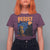 Starry Night Resist Frog T Shirt For Women Resistance Protest Surreal Art Graphic - Wonder Print Shop