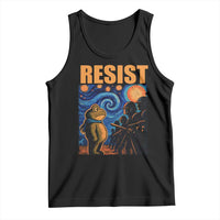 Starry Night Resist Frog Tank Top Resistance Protest Surreal Art Graphic - Wonder Print Shop