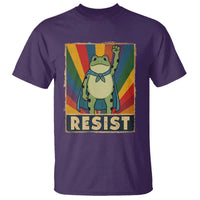Rainbow Resist Frog T Shirt Portland Pride and Protest Resistance - Wonder Print Shop