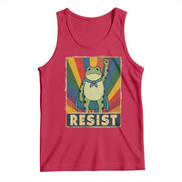Rainbow Resist Frog Tank Top Portland Pride and Protest Resistance - Wonder Print Shop