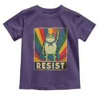 Rainbow Resist Frog Toddler T Shirt Portland Pride and Protest Resistance - Wonder Print Shop