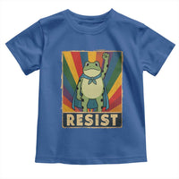 Rainbow Resist Frog Toddler T Shirt Portland Pride and Protest Resistance - Wonder Print Shop