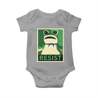 Frog Resist Poster Graphic Baby Onesie Portland Resistance Protest Minimalist - Wonder Print Shop