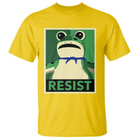 Frog Resist Poster Graphic T Shirt Portland Resistance Protest Minimalist - Wonder Print Shop