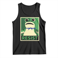Frog Resist Poster Graphic Tank Top Portland Resistance Protest Minimalist - Wonder Print Shop