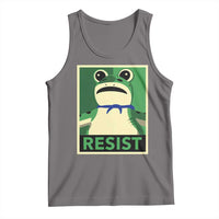 Frog Resist Poster Graphic Tank Top Portland Resistance Protest Minimalist - Wonder Print Shop