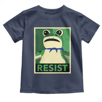 Frog Resist Poster Graphic Toddler T Shirt Portland Resistance Protest Minimalist - Wonder Print Shop