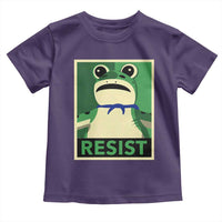 Frog Resist Poster Graphic Toddler T Shirt Portland Resistance Protest Minimalist - Wonder Print Shop