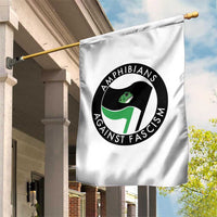 Amphibians Against Fascism Garden Flag Anti-Fascist Frog Logo Portland Protest - Wonder Print Shop