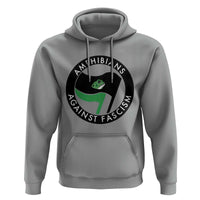 Amphibians Against Fascism Hoodie Anti-Fascist Frog Logo Portland Protest - Wonder Print Shop