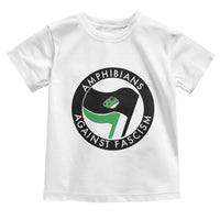 Amphibians Against Fascism Toddler T Shirt Anti-Fascist Frog Logo Portland Protest - Wonder Print Shop