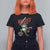 Sword Wielding Frog Resistance T Shirt For Women Resist Protest No Kings - Wonder Print Shop