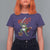 Sword Wielding Frog Resistance T Shirt For Women Resist Protest No Kings - Wonder Print Shop