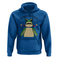 In Frog We Trust Hoodie Patriotic Portland Frogs Protest American Flag - Wonder Print Shop
