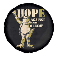Stencil Protest Frog Spare Tire Cover Hope Against the Regime Portland Inflatable Resistance - Wonder Print Shop