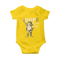 Stencil Protest Frog Baby Onesie Hope Against the Regime Portland Inflatable Resistance - Wonder Print Shop