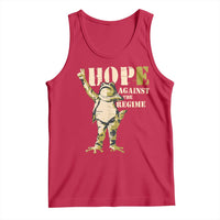 Stencil Protest Frog Tank Top Hope Against the Regime Portland Inflatable Resistance - Wonder Print Shop