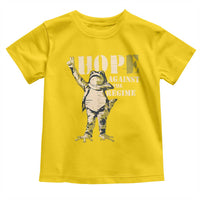 Stencil Protest Frog Toddler T Shirt Hope Against the Regime Portland Inflatable Resistance - Wonder Print Shop