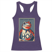 No Hope Without Hop Racerback Tank Top Ribbit Resist Repeat Resistance Frog Protest Pop Art Graphic - Wonder Print Shop