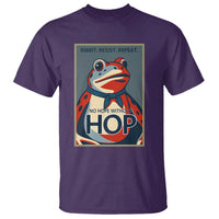 No Hope Without Hop T Shirt Ribbit Resist Repeat Resistance Frog Protest Pop Art Graphic - Wonder Print Shop