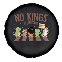No Kings in America Spare Tire Cover Resist Protest Cute Animal Resistance March - Wonder Print Shop