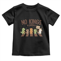 No Kings in America Toddler T Shirt Resist Protest Cute Animal Resistance March - Wonder Print Shop