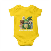 United Mascots Protest Baby Onesie We Have Friends Everywhere - Wonder Print Shop