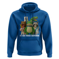 United Mascots Protest Hoodie We Have Friends Everywhere - Wonder Print Shop