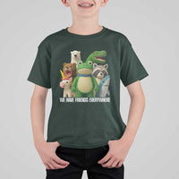 United Mascots Protest T Shirt For Kid We Have Friends Everywhere - Wonder Print Shop
