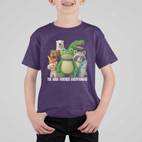 United Mascots Protest T Shirt For Kid We Have Friends Everywhere - Wonder Print Shop