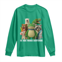 United Mascots Protest Long Sleeve Shirt We Have Friends Everywhere - Wonder Print Shop