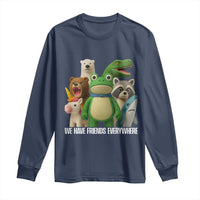 United Mascots Protest Long Sleeve Shirt We Have Friends Everywhere - Wonder Print Shop