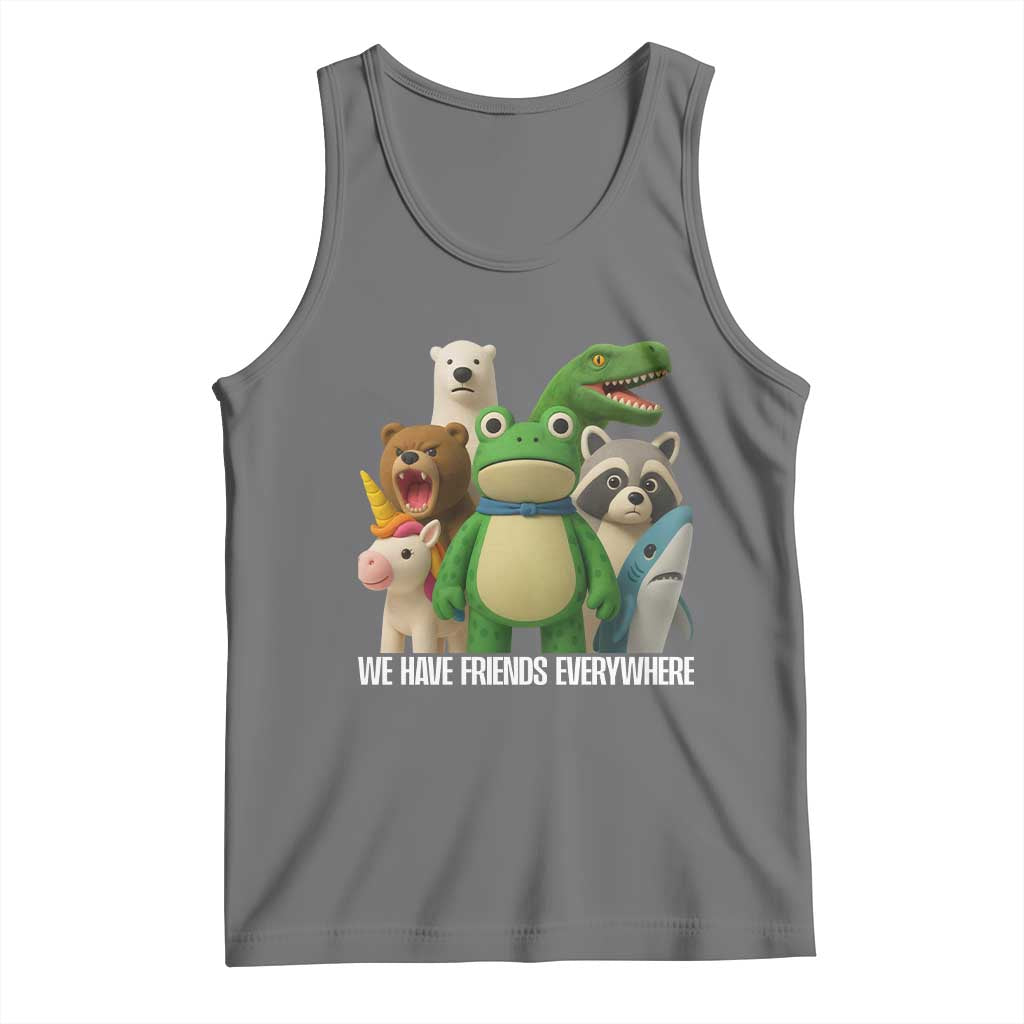 United Mascots Protest Tank Top We Have Friends Everywhere - Wonder Print Shop