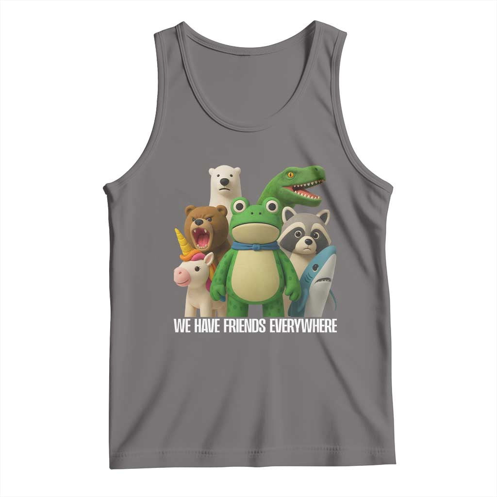 United Mascots Protest Tank Top We Have Friends Everywhere - Wonder Print Shop