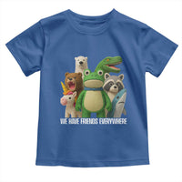 United Mascots Protest Toddler T Shirt We Have Friends Everywhere - Wonder Print Shop
