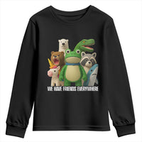 United Mascots Protest Youth Sweatshirt We Have Friends Everywhere - Wonder Print Shop