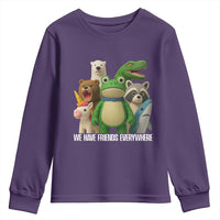 United Mascots Protest Youth Sweatshirt We Have Friends Everywhere - Wonder Print Shop