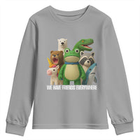 United Mascots Protest Youth Sweatshirt We Have Friends Everywhere - Wonder Print Shop