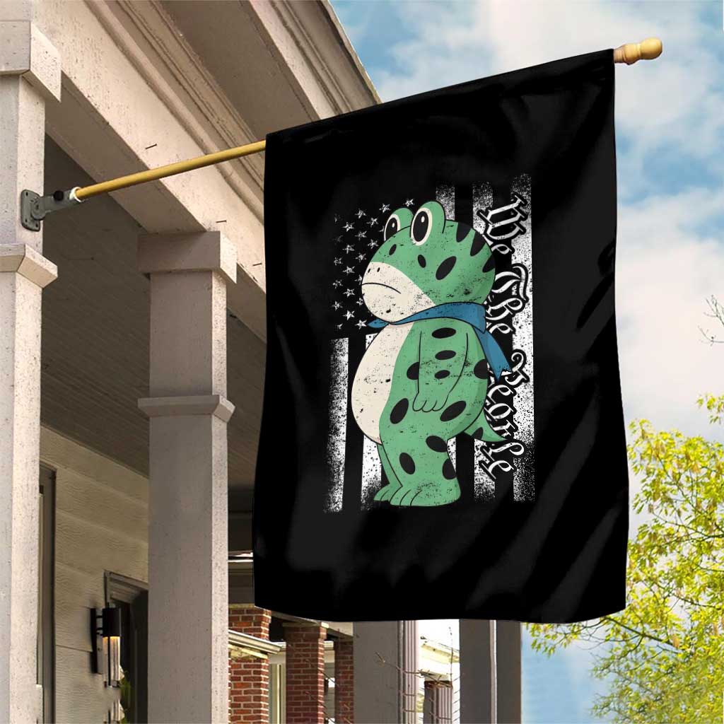 We The People Portland Frog Garden Flag Patriotic Protest American Flag - Wonder Print Shop