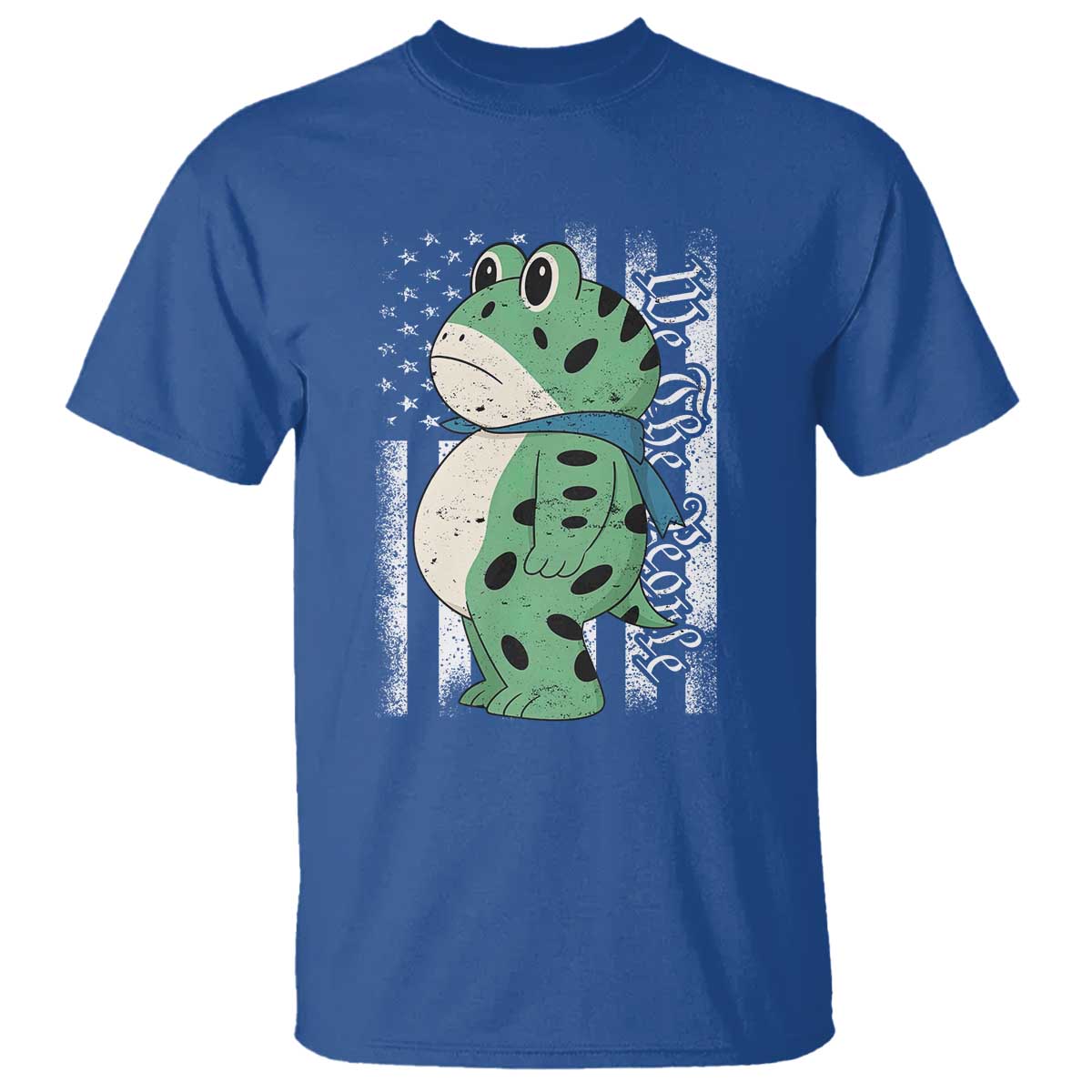 We The People Portland Frog T Shirt Patriotic Protest American Flag - Wonder Print Shop