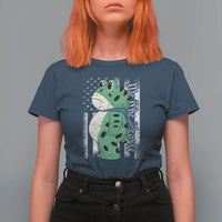 We The People Portland Frog T Shirt For Women Patriotic Protest American Flag - Wonder Print Shop