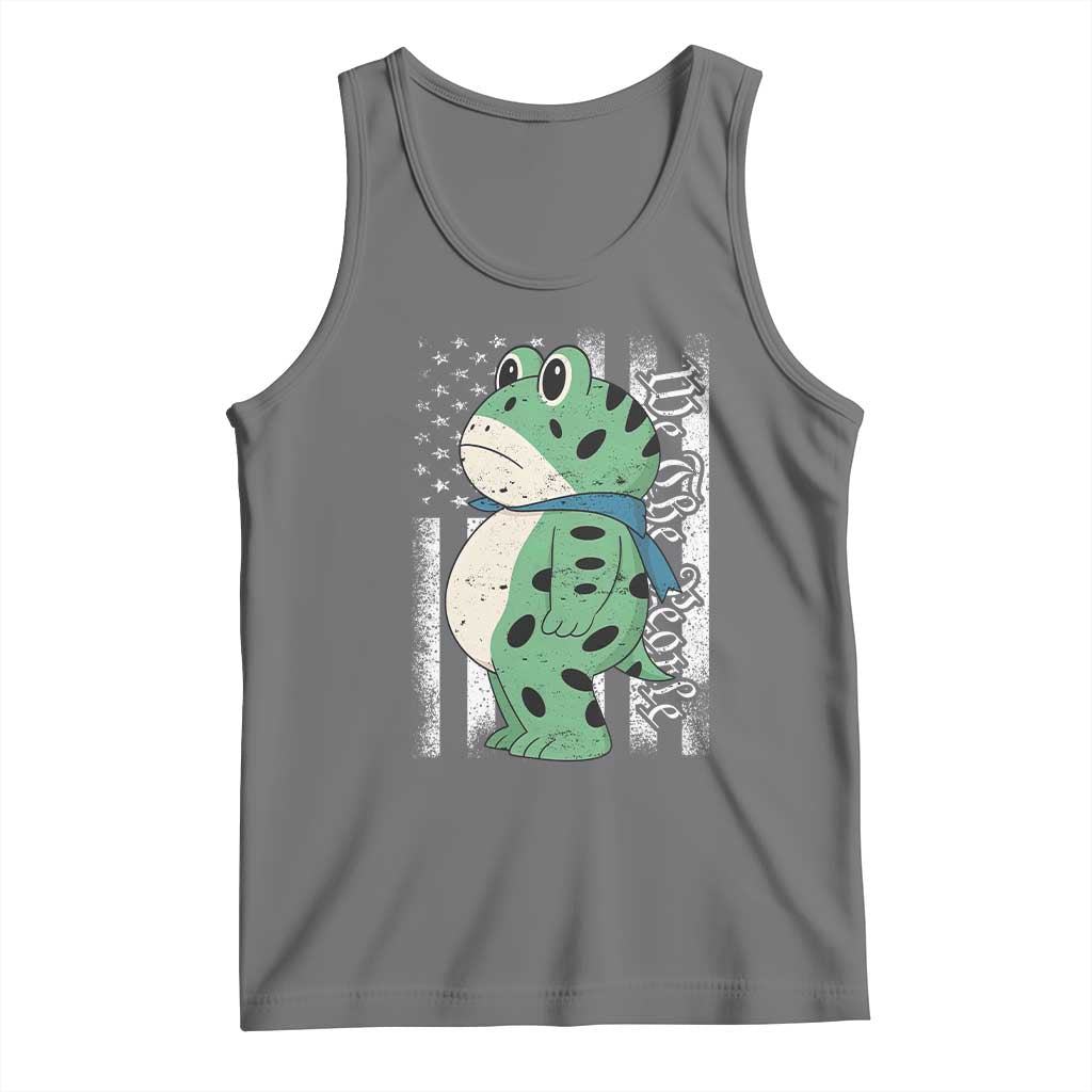 We The People Portland Frog Tank Top Patriotic Protest American Flag - Wonder Print Shop