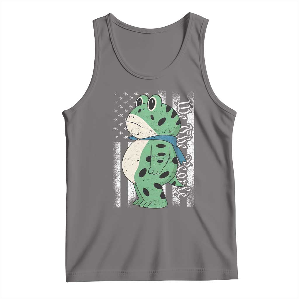 We The People Portland Frog Tank Top Patriotic Protest American Flag - Wonder Print Shop