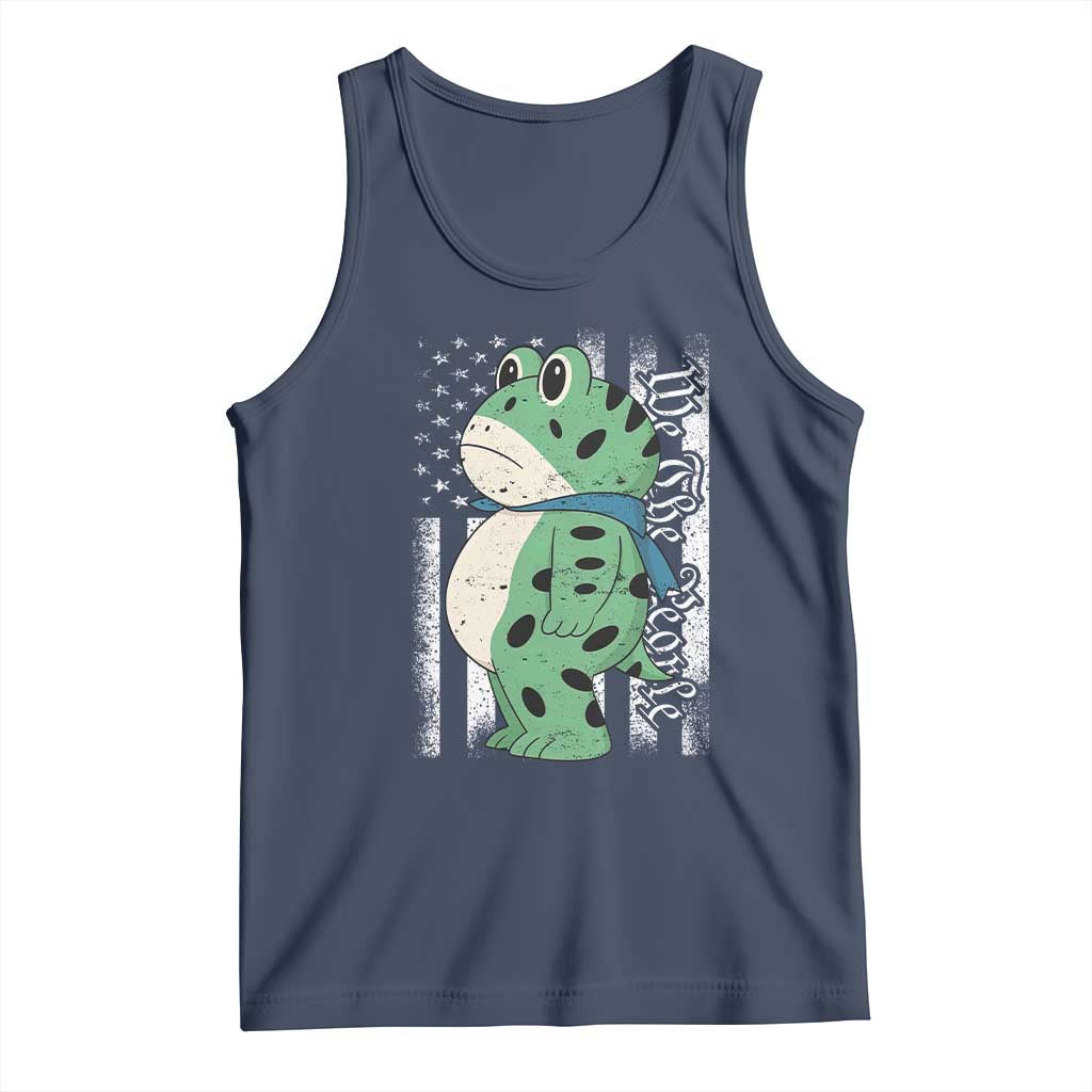 We The People Portland Frog Tank Top Patriotic Protest American Flag - Wonder Print Shop