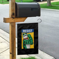 Resist Rosie Frog Garden Flag Protest Parody Feminist Retro Poster - Wonder Print Shop