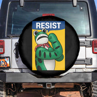 Resist Rosie Frog Spare Tire Cover Protest Parody Feminist Retro Poster - Wonder Print Shop