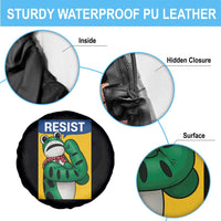 Resist Rosie Frog Spare Tire Cover Protest Parody Feminist Retro Poster - Wonder Print Shop