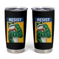 Resist Rosie Frog Tumbler Cup Protest Parody Feminist Retro Poster - Wonder Print Shop