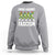 Santa Frog Against Fascism Sweatshirt Christmas Holiday Frogs Band Resistance Protest - Wonder Print Shop